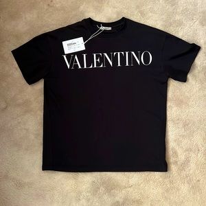 valentino logo print short-sleeve T-shirt